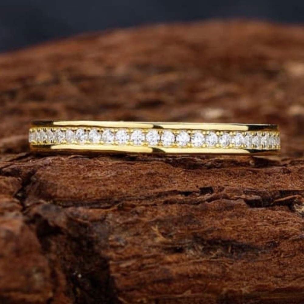 925 Sterling Silver Geometric Minimalist Band Ring